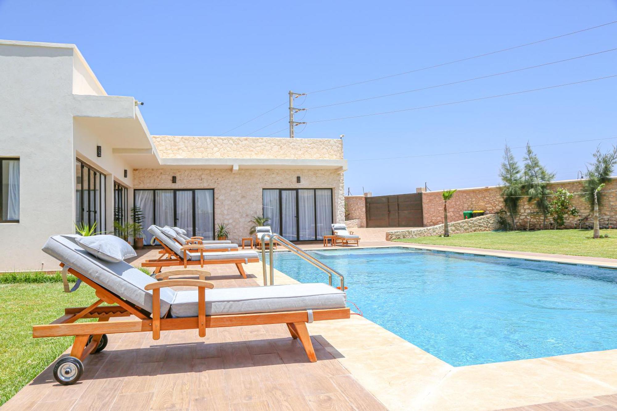 Villa La Rose Bleue - Residence Hoteliere Avec Piscine - Essaouira Exteriör bild
