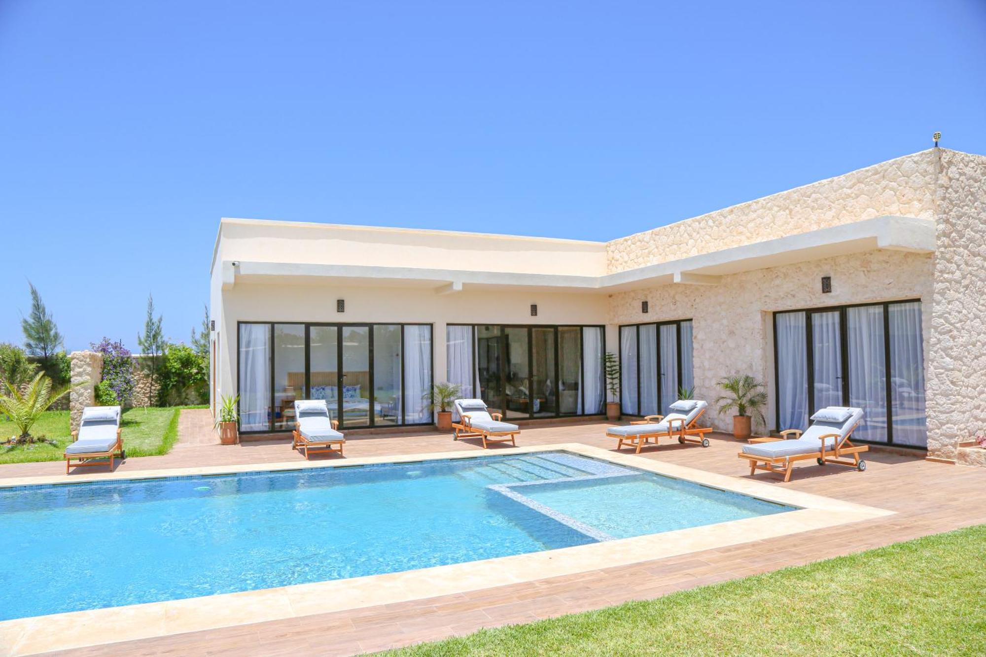 Villa La Rose Bleue - Residence Hoteliere Avec Piscine - Essaouira Exteriör bild