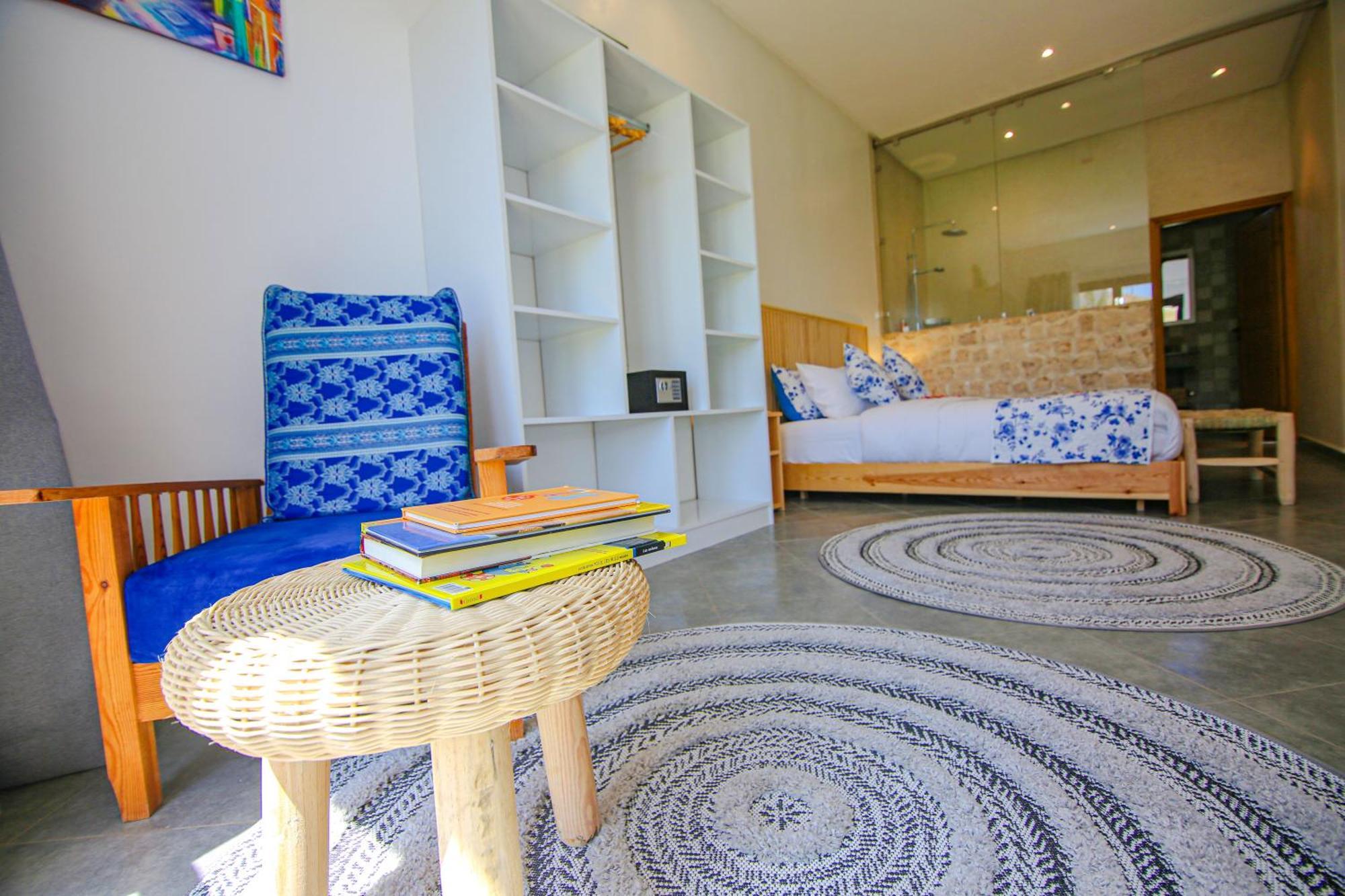 Villa La Rose Bleue - Residence Hoteliere Avec Piscine - Essaouira Exteriör bild